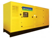 Дизельный генератор Aksa AC-440 в кожухе