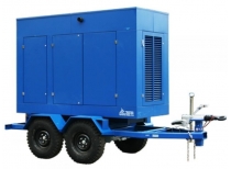 Дизельный генератор ТСС АД-400С-Т400-2РПМ17 на шасси с АВР